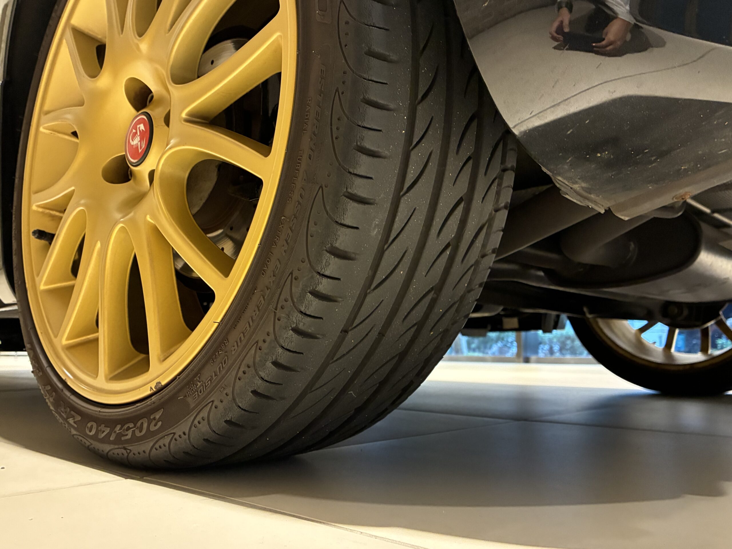 アバルト５９５　スコルピオーネオーロ 左ハンドル レコードモンツァ