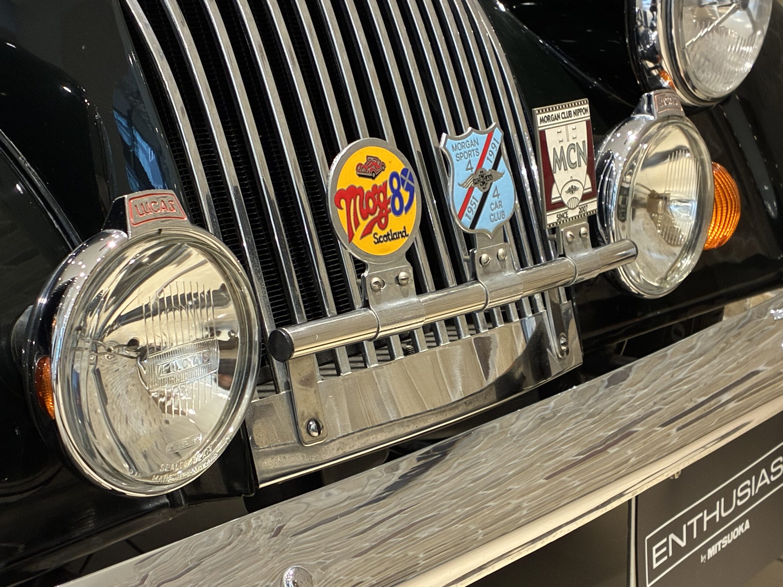 モーガン　プラス8 ベルベットレーシンググリーン