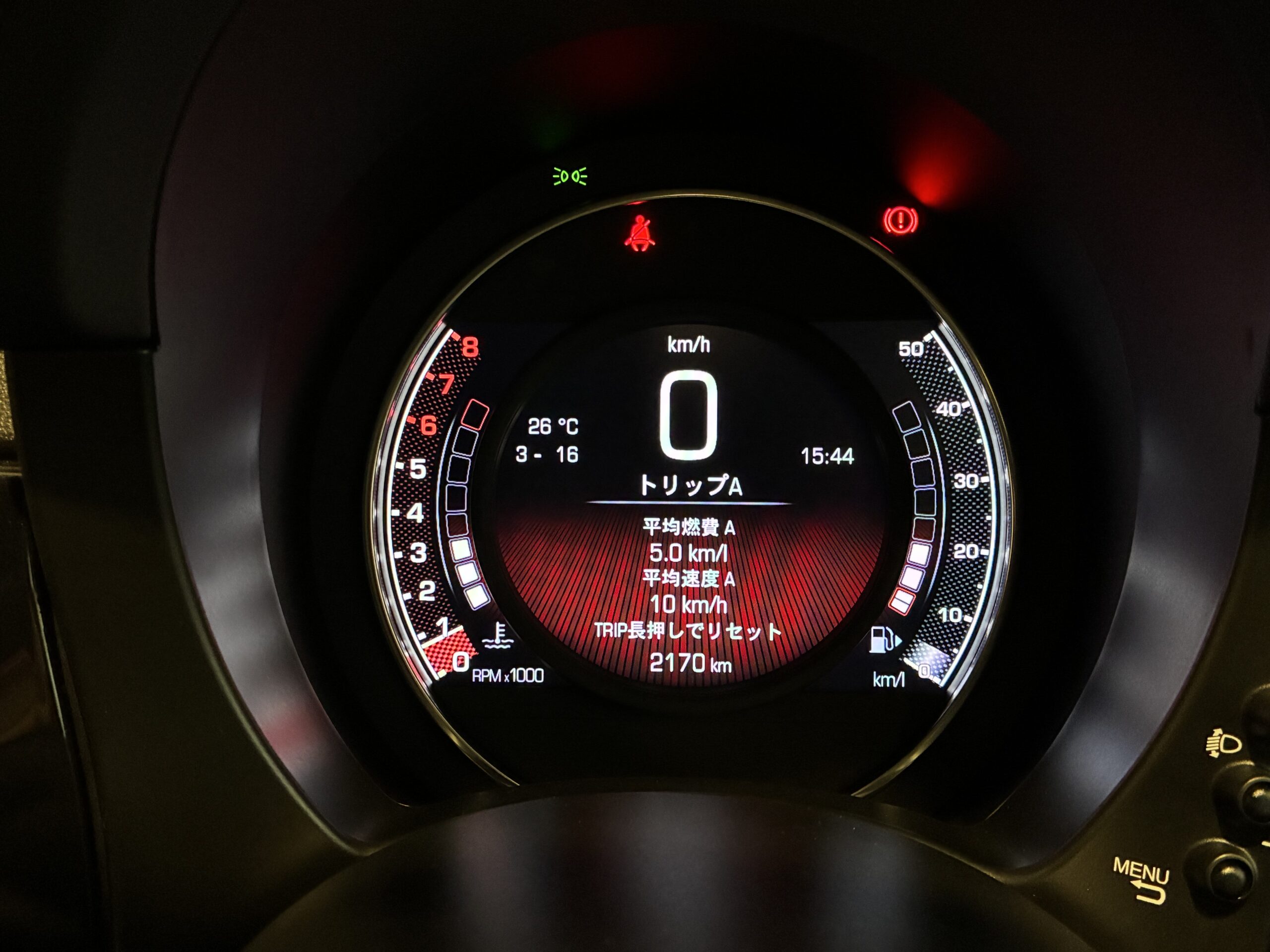 アバルト595モンスターエナジー ヤマハ