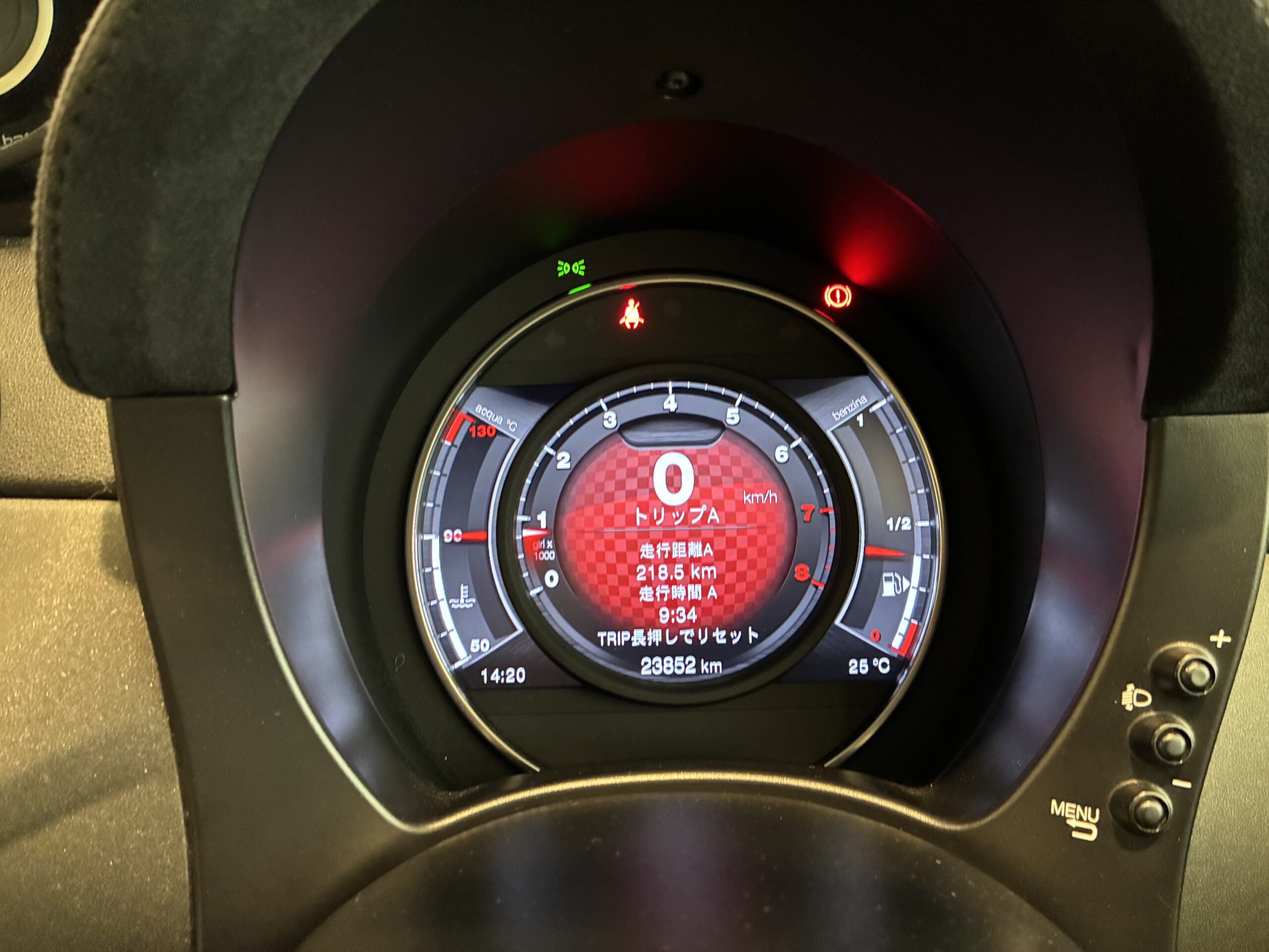 アバルト595　コンペティツィオーネ