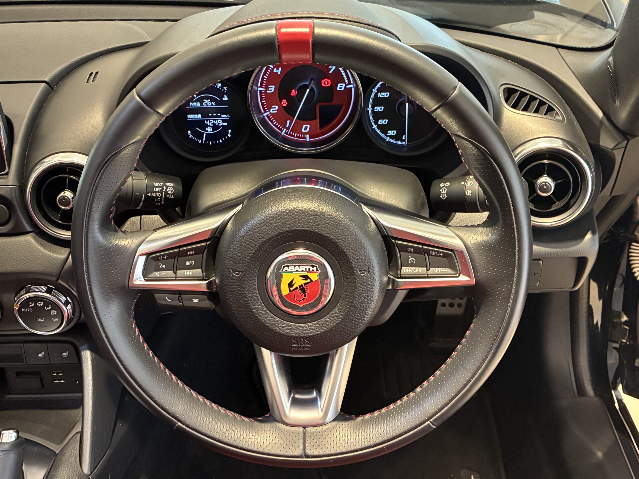 アバルト124スパイダー